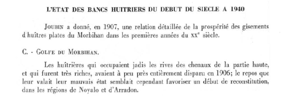 État des bancs 1943-1954 par L. Marteil